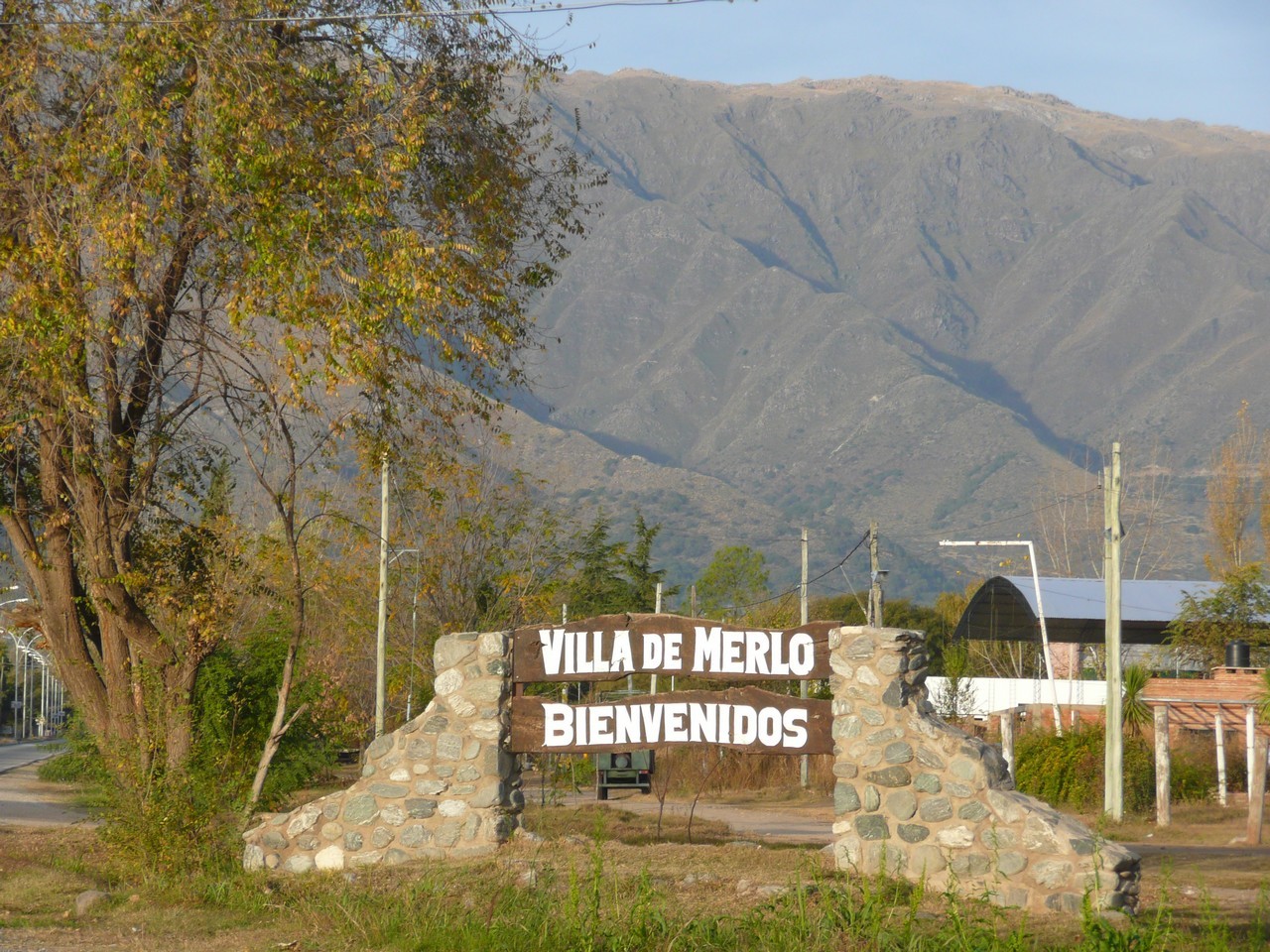 Merlo,village près de la montagne